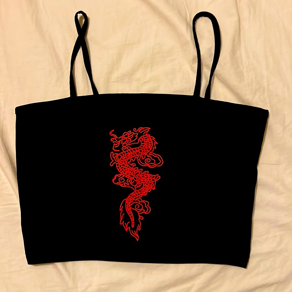 Dragon crop top